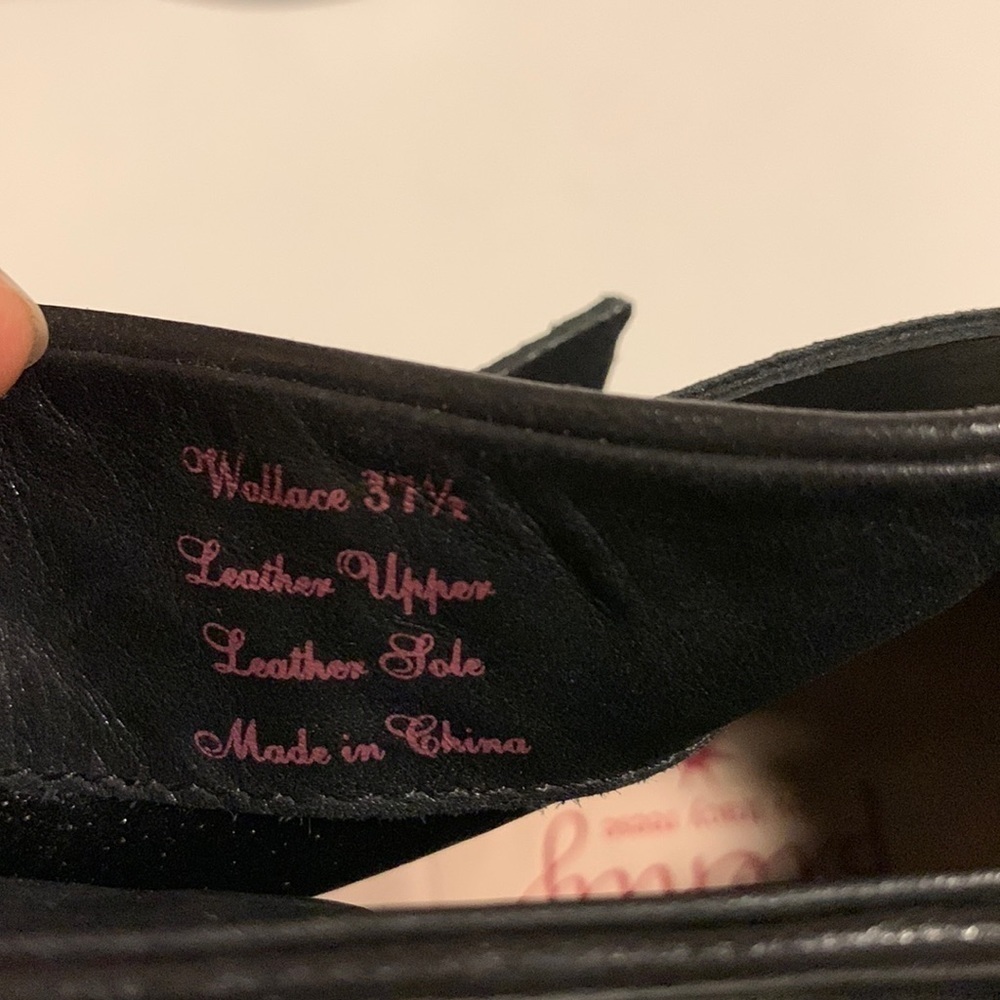 𝅺PLENTY by Tracy Reese stuffed black ankle boots size 37.5- gently used - Picture 11 of 16